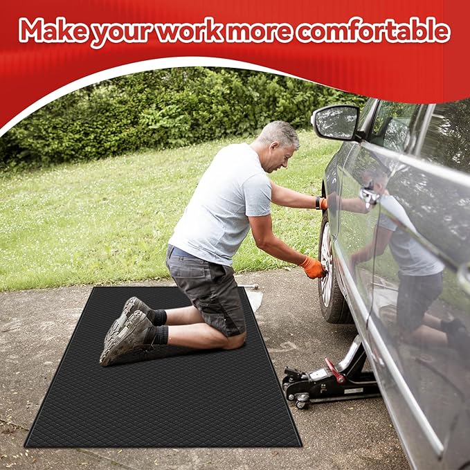 Rolling Creeper Mat is Lightweight and Portable,Car Repair Mat Easy to Use, for All Models and All Terrains