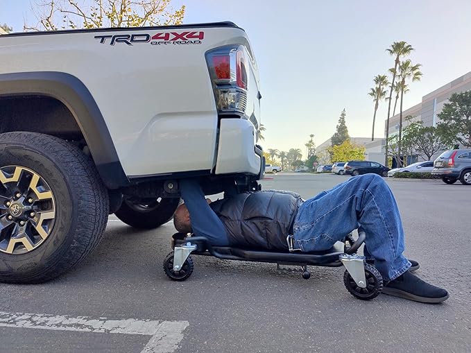Powerbuilt Big Wheel Creeper, Overlanding, Off Road Wheels, Adjustable Head Rest - 642955ECE