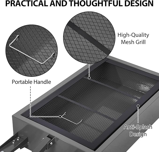 GarveeTech Oil Drain Pan, 20 Gallon Capacity, Rolling Oil Drain Pan with Electric Pump & 8 ft Hose, Leak-Proof & Corrosion-Resistant, Fit for Cars, SUVs, Trucks, Motorcycles, ATVs