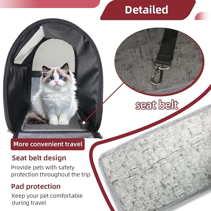 Airline Approved Soft Sided Pet Carrier, Witch Hat Broom Skull Lollipops Eyes Bones 3 Pet Travel Bag for Cats & Dogs, Durable, Breathable Pet Travel Bag for Airplane, Car & Train