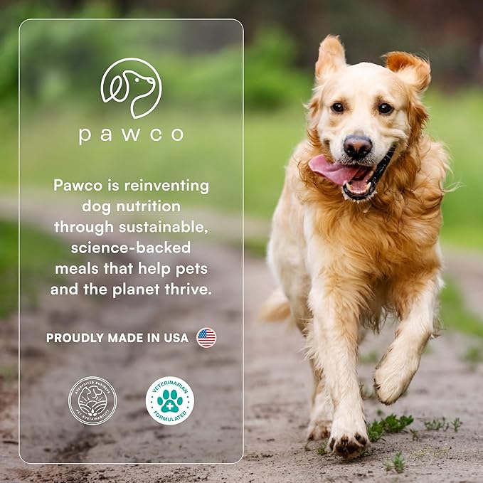 Pawco Magic Bar Heart Health Treat – High Protein Peanut Butter Dog Biscuits – 8-Pack – Healthy Snack Made with Natural Ingredients: Peanut Butter, Pumpkin, Sweet Potato, and Apples