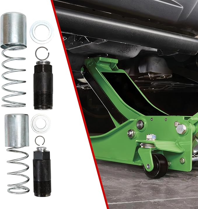 Floor Jack Replacement Parts Low Side Bigger & Smaller Pump Piston Plunger Kit, for 3 Ton Hydraulic with Dual Pump, Fit for Pittsburgh for Torin Big Red for Harbor Freight for Daytona for Arcan Engine