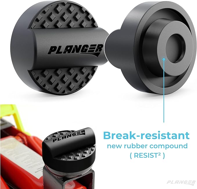 PLANGER® - Curby Pad - Rubber Jack Pad for Audi (Special CAR Brands from Germany) Trolley Jack, Vehicle Lift and Axle Stand - Protects Your Car, SUV
