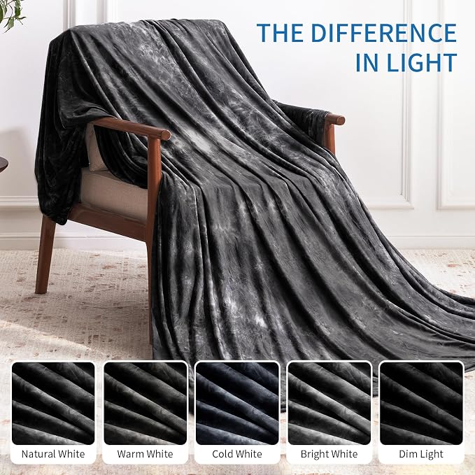 Guohaoi Cooling Blanket for Hot Sleepers and Night Sweats 90"x108" King | Arc-Chill Q-Max >0.5 Cool Fiber,100% Oeko-Tex Certified Lightweight Summer Blanket for Travel/Outdoor Ultra Cold Breathable