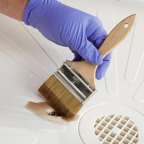 Fiberglass Resin Repair Kit - All-in-One 1/2 Pint Set with Resin, Hardener, Cloth & Tools for Automotive, Marine & Home Use