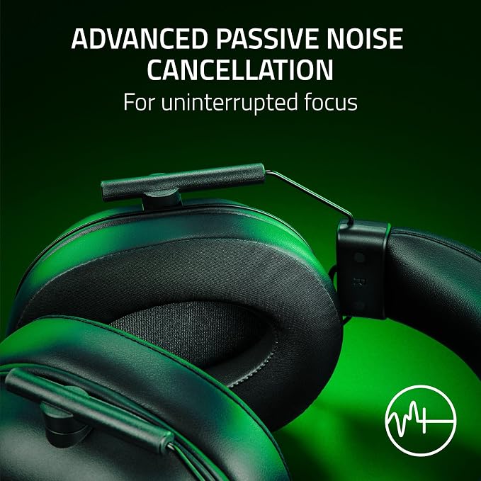 Razer BlackShark V2 X Xbox Gaming Headset, 3.5mm Audio Jack, Black | 50mm Drivers, Cardioid Mic, Lightweight, Comfortable Noise Isolating Earcups, for Xbox Series X, Series S, PS5, PC, Switch