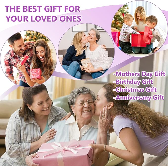 Gifts for Mom Custom Blanket with Photo & Text, Personalized Birthday Blanket with Picture for Mother, HD Printing Customized Flannel Throw Blanket Gifts for Best Mom Ever