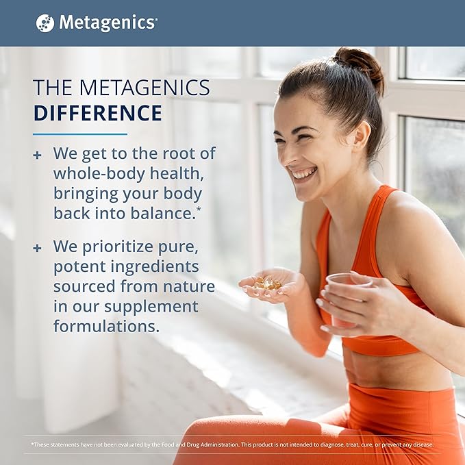 Metagenics MyoCalm - Muscle Support* - Calcium & Magnesium Supplement - with Passionflower Herb & Valerian Root - Mineral Supplements - Non-GMO, Gluten-Free & Vegetarian - 180 Tablets