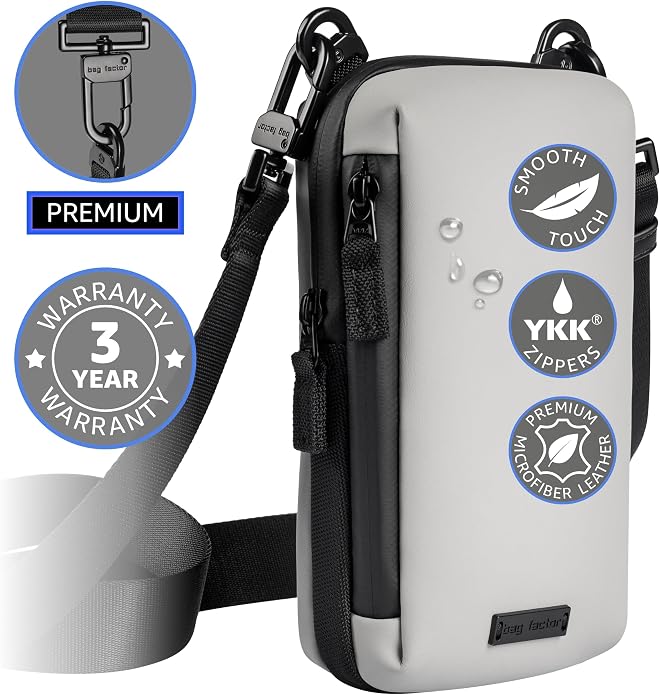 Cell Phone Crossbody Sling Bag EDC ��� RFID Small Shoulder Bag with Urban Tech Aesthetic