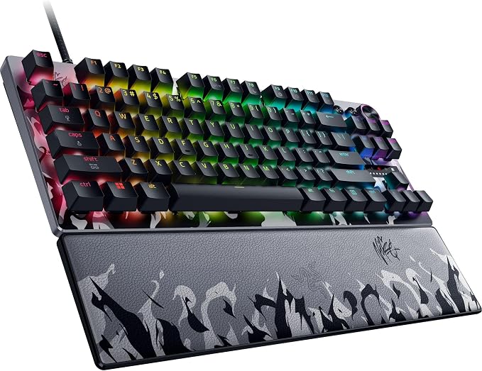 Razer Huntsman V3 Pro TKL 8KHz Esports Gaming Keyboard, Niko Edition | Analog Optical Switches Gen 2, Razer Snap Tap, Rapid Trigger, Adjustable Actuation, Media Controls