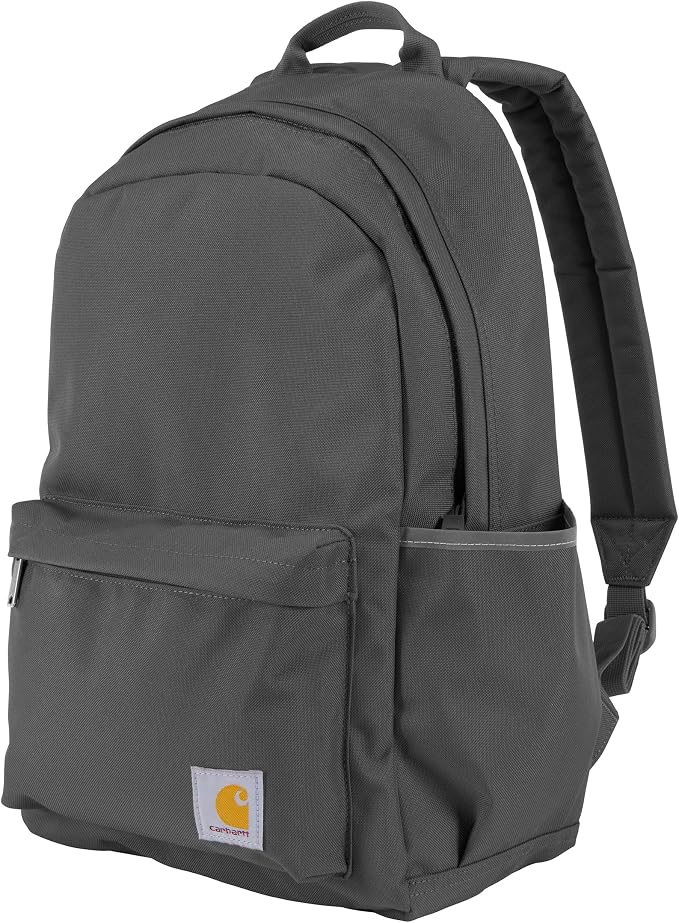 Carhartt Classic 21L Backpack Gravel | Classic Laptop, Water-Resistant Pack with 15 Laptop Sleeve and Organizational Compartments