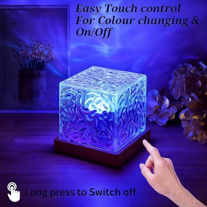 Magical Northern Lights For Your Room, Magic Northern Light, Aurora Night Light Projector With Remote Control, Color-Changing Mood Ocean Light, Relaxation & Decor (16 Colors * 3, Rechargeable)