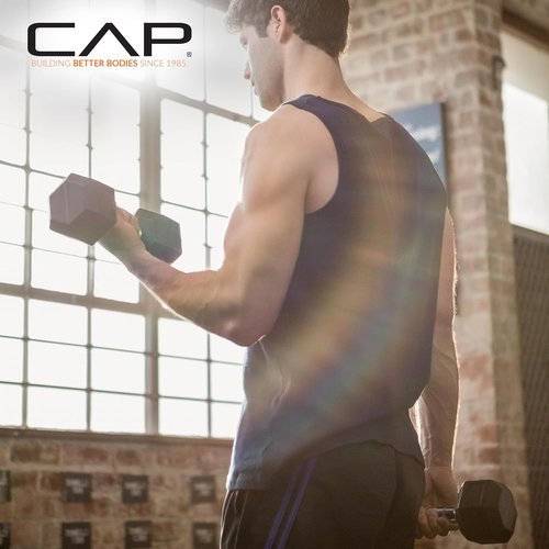 CAP Barbell Coated Dumbbell Weights - Versatile Options for Home Gym | Multiple Pairs & Sets Available