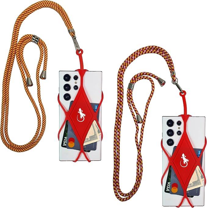 Gecko Travel Tech Cell Phone Lanyard Phone lanyards for Around The Neck Neck Lanyard Phone Crossbody
