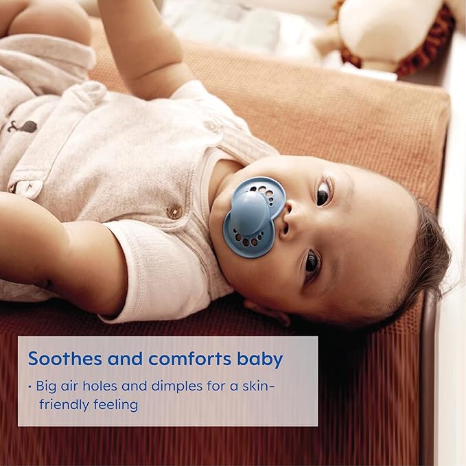 MAM Original Baby Pacifiers 6-16 Months,Binky for Newborn Babies,BPA-Free Skin Soft Silicone Nipple,Glows in The Dark,Developed with Medical Experts,Sterilizer Case,Made in Europe,2 Count (Pack of 12)