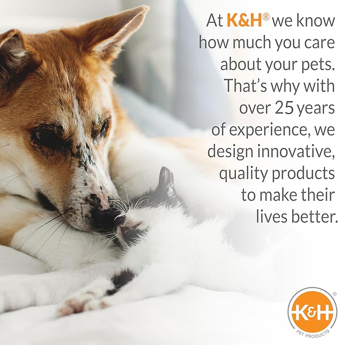 K&H Pet Products Outdoor Elevated Dog Cot, Breathable Cooling Elevated Cot Hammock Pet Bed for Large Dogs, Washable Mesh Cover, Raised Metal Frame, Collapsible, Portable - Large 42 X 30in Chocolate