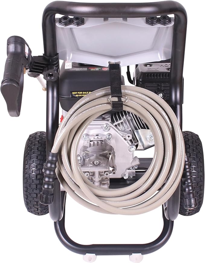 Simpson 3400 PSI Gas Pressure Washer and 15-Inch Surface Cleaner, 2.5 GPM Residential Power Washer, 25' Hose, Clean Machine, 49-State (CM61248-S)