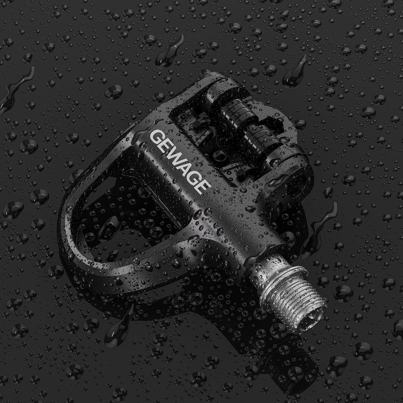 Road Bike Pedals- Ultralight Road Cycling Pedals Clipless Pedals with Cleats Set Compatible with Look KEO System