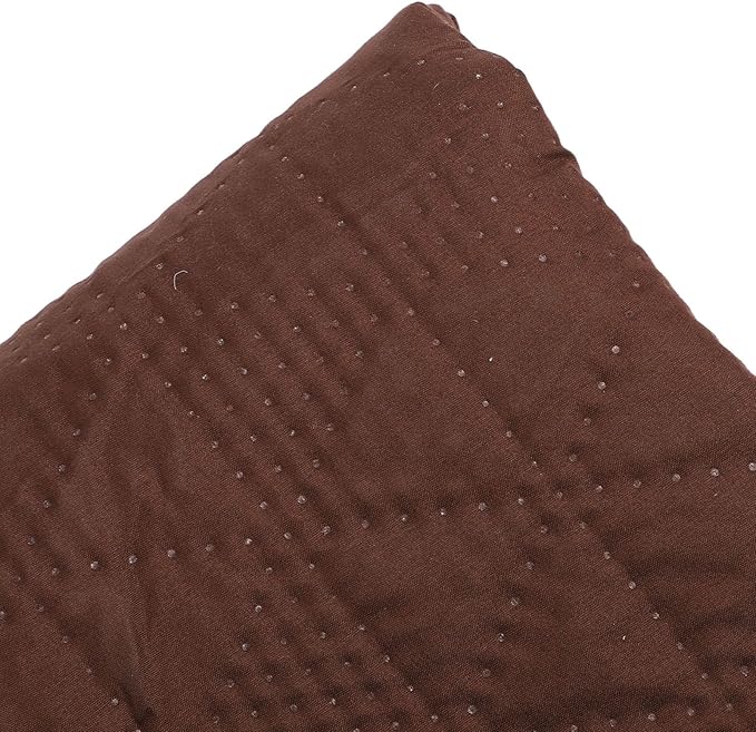 Dog Bed Cover, Slip Washable Pet Blanket for Sofa Couch Furniture Protector with Double Sided TPU Liner for Cats Puppies Brown (52x82inch)