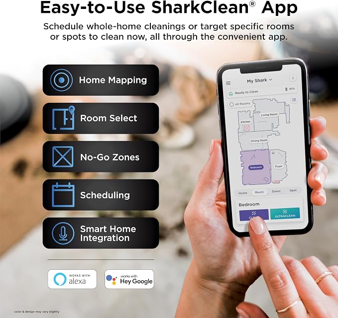 Shark Matrix Plus 2-in-1 Robot Vacuum & Mop, Black/Mocha Silver, AV2630WA | Sonic Mopping, Matrix Clean, CleanEdge, HEPA 45-Day Self-Empty Base, 360° LiDAR Mapping, Self-Cleaning Brushroll, Wi-Fi