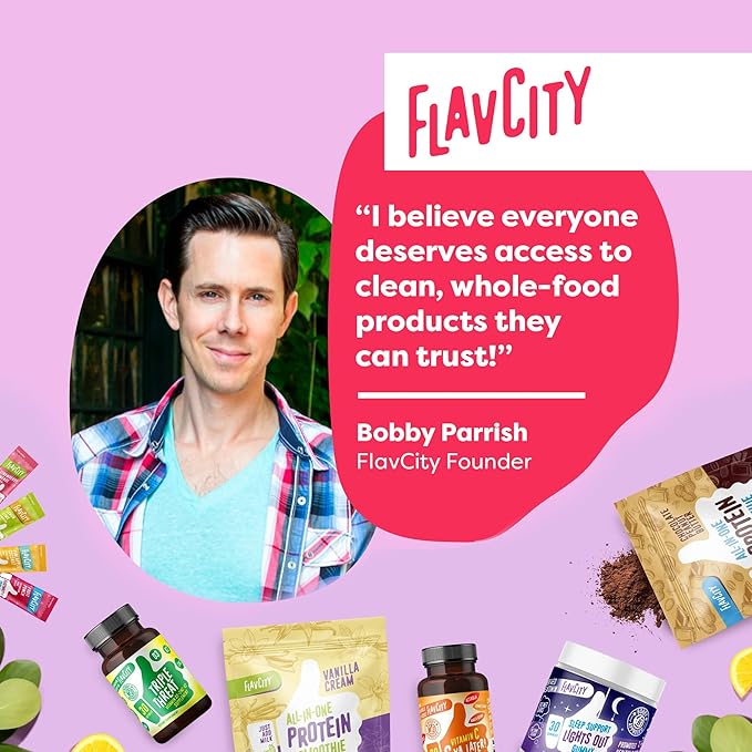 FlavCity Strawberry Limeade Electrolytes Powder Packets - 28 Hydration Packets - No Added Sugar - Hydration Powder with Real Fruit & Unrefined Sea Salt - Keto & Gluten-Free (28 Stick Packs)