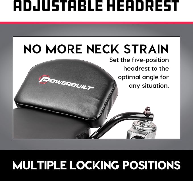 Powerbuilt Big Wheel Creeper, Overlanding, Off Road Wheels, Adjustable Head Rest - 642955ECE