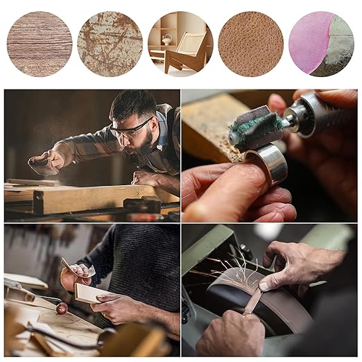 Emery Cloth Roll,240 Grit Continuous Sandpaper Roll 1" x 88 Feet Sandpaper Roll for Wood Furniture Finishing Metal Sanding Automotive Polishing