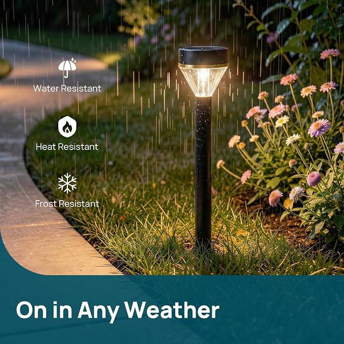 Linkind Smart Low-Voltage Path Lights SP6LV, 510LM Multi-Zone Outdoor Pathway Lights AC/DC 12-24V, App & Voice Controlled Color-Changing Landscape Lighting for Garden, Walkway, Driveway, 4 Pack