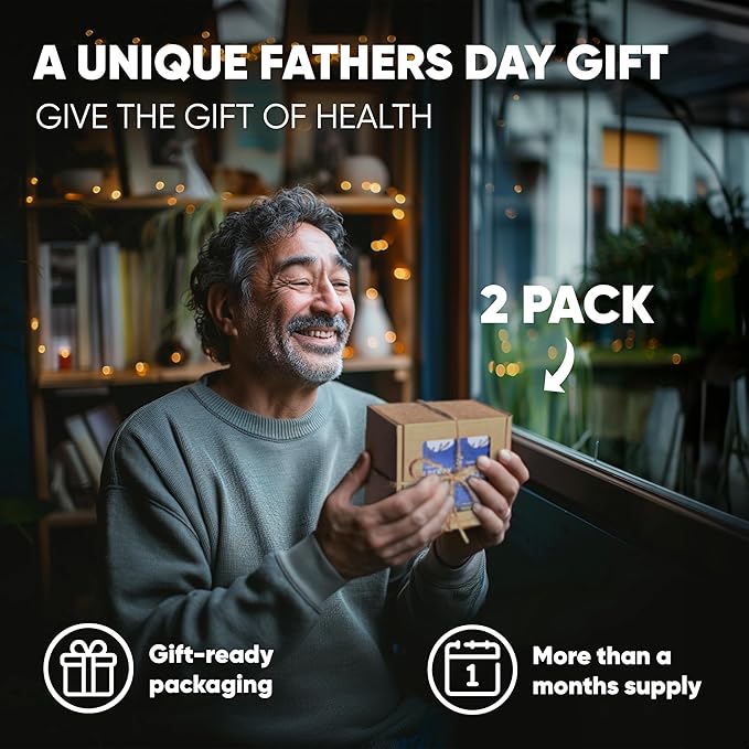 Father's Day Gift for Grandpa - USDA Organic Wild Bilberry Extract Bundle 2x3.4oz Liquid Extract + Organic Black Currant Powder 5oz - Wellness Gift for Eyes and Overall Well-being