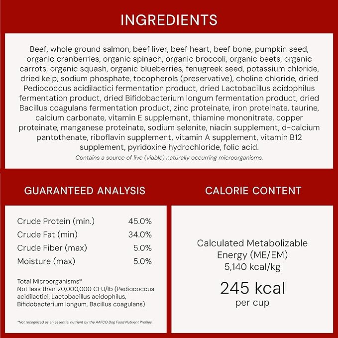 Stella & Chewy's Freeze-Dried Raw Surf & Turf Meal Mixers - Dog Food Topper and Mixer - Made with 95% Grass-Fed Beef & Wild-Caught Salmon - Perfect for Picky Eaters - Grain-Free - 18 oz