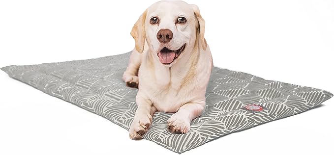 30" Charlie Metallic Crate Dog Bed Mat By Majestic Pet Products