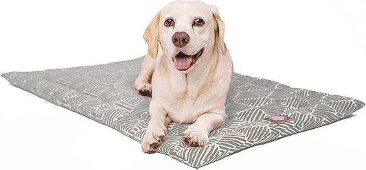 30" Charlie Metallic Crate Dog Bed Mat By Majestic Pet Products