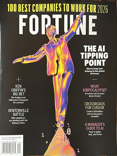 Fortune Magazine April May 2026 The Ai Tipping Point