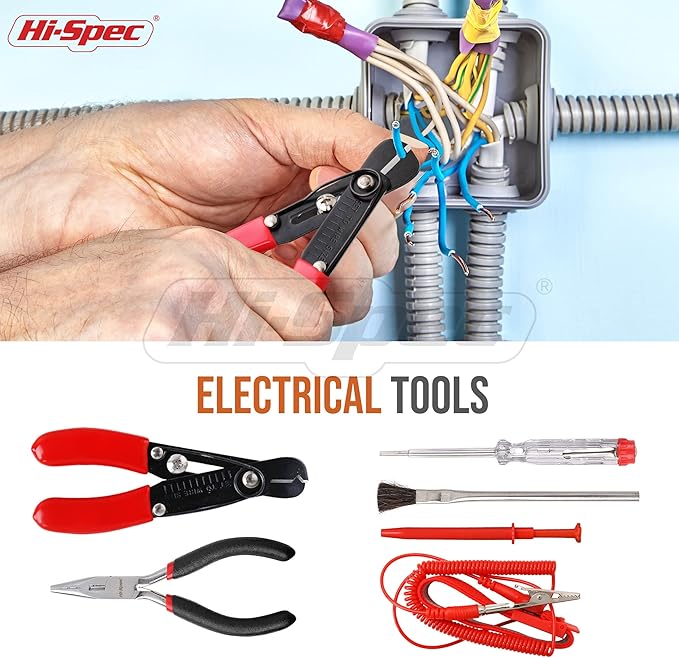 Hi-Spec 56pc Electronics Repair & Opening Tool Kit Set for Laptops, Devices, Computers, PC Building & Gaming Accessories. Precision Small Screwdrivers with Pry Tools
