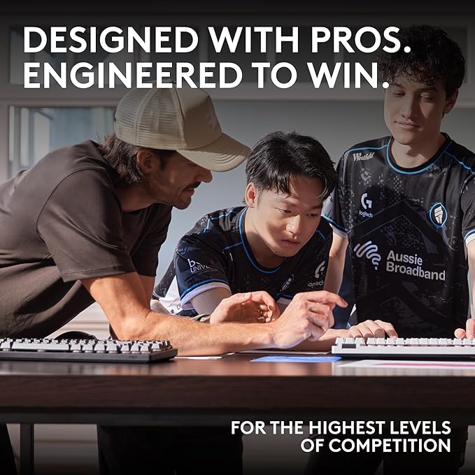 Logitech G PRO X 60% Wireless Gaming Keyboard (Tactile Optical) - Black | Lightspeed, ultra-compact TKL 60% mechanical, for Windows PC, LIGHTSYNC RGB, dual-shot PBT keycaps, optical switches