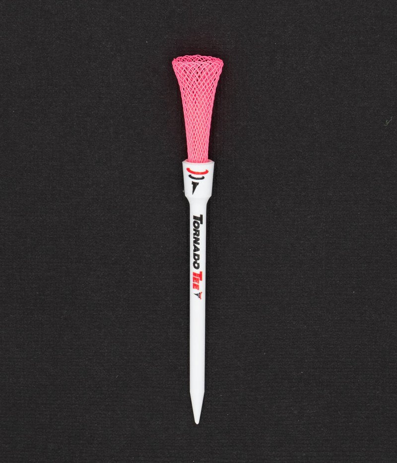 Tornado Tee 4" Long Drive High Performance Golf Tee (Neon Pink)