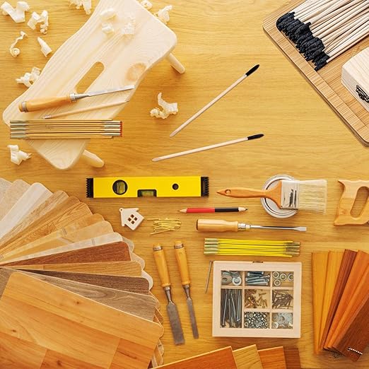 50 Pcs Sanding Sticks, 280 Grit Matchsticks Sanding Twigs, Fine Detailing Sanding Tools for Tight Spaces Plastic Models Wood, 5.4 x 0.2 Inch