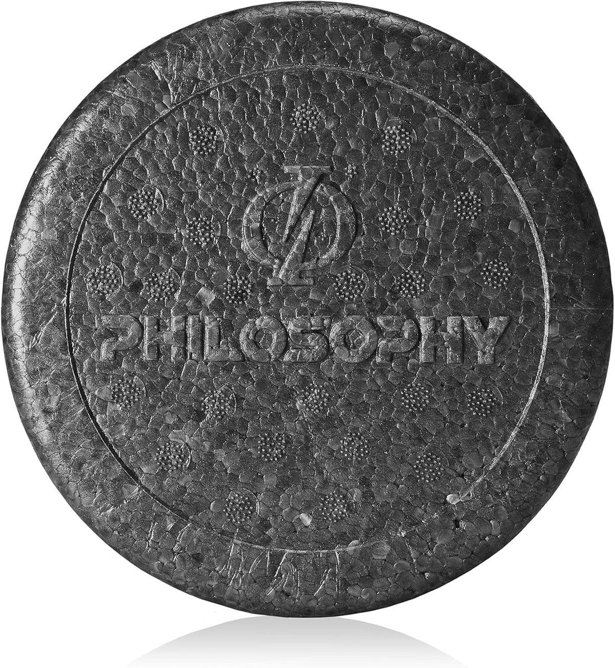 Philosophy Gym High-Density Foam Roller - 18-Inch Round for Exercise, Massage & Muscle Recovery - Black
