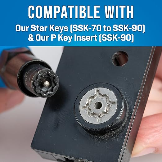 Jonard Tools SSK-950 Tools Can Wrench Kit with P Key & Star Key