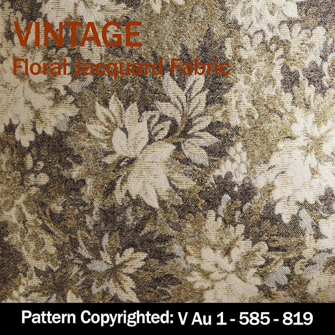 Pack of 2 Vintage Floral Euro Sham Covers 26x26 Boho Farmhouse Accents Chenille Square Decorative Throw Pillow Cases for Living Room Couch Bed Home Decor, Beige
