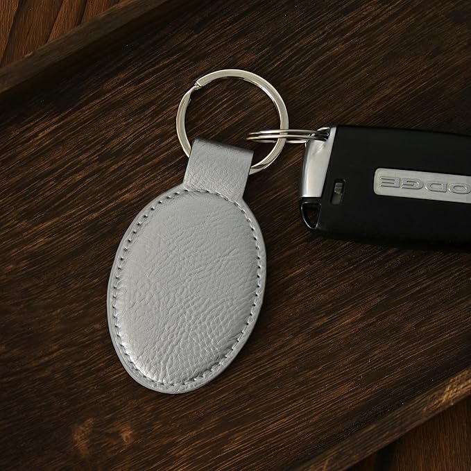 LaserGram Oval Keychain, Water Polo, Personalized Engraving Included