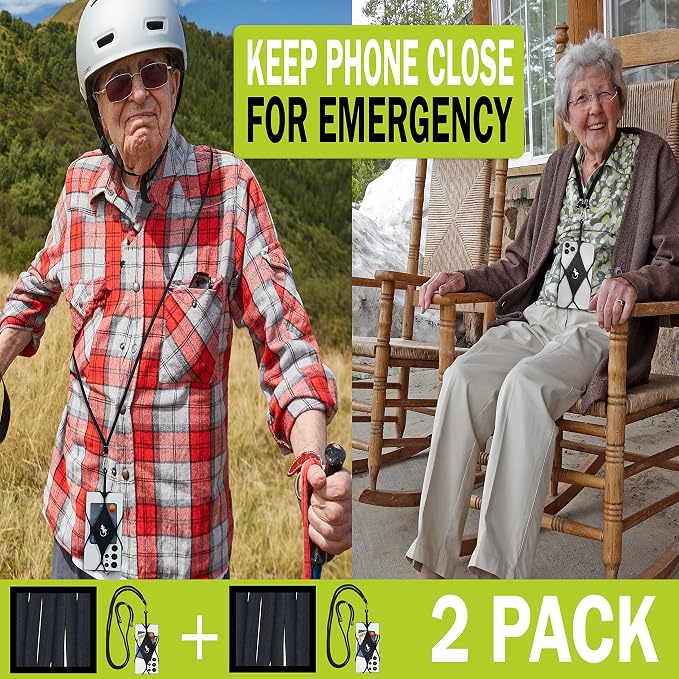 Gecko Travel Tech Cell Phone Lanyard Phone lanyards for Around The Neck Neck Lanyard Phone Crossbody