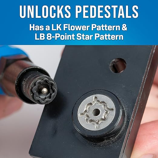 SSK-70 Jonard Tools Slam Lock Star Key for LK & LB Patterns