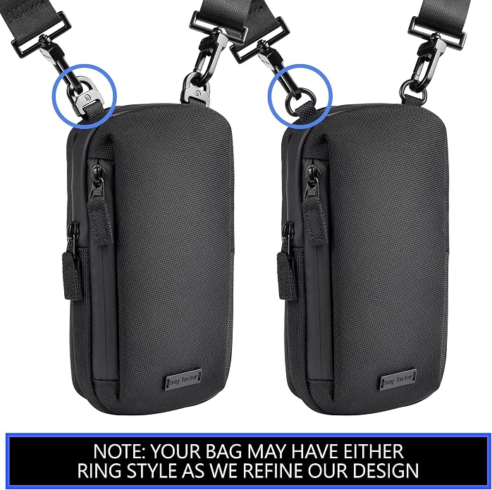 Cell Phone Crossbody Sling Bag EDC ��� RFID Small Shoulder Bag with Urban Tech Aesthetic