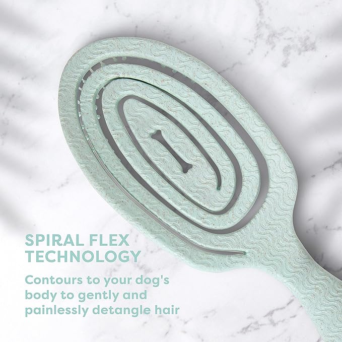 BioSilk for Pets Eco Friendly Detangling Pin Brush for Dogs, Gentle Dog Grooming Brush Designed to Help Remove Knots and Tangles and Support Healthy Coats for All Dogs - 48 Pack