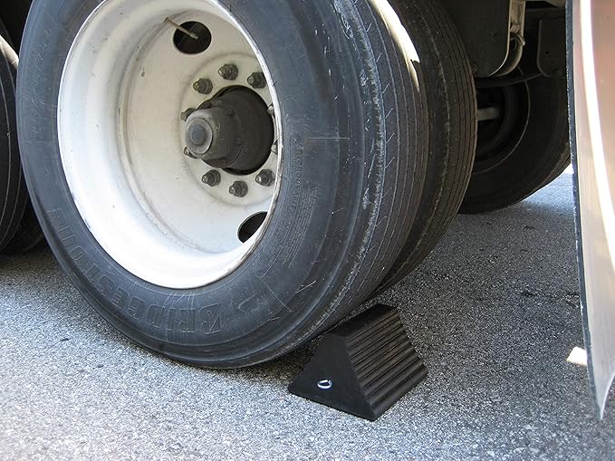 AME INTL 15300 Molded Rubber Wheel Chock