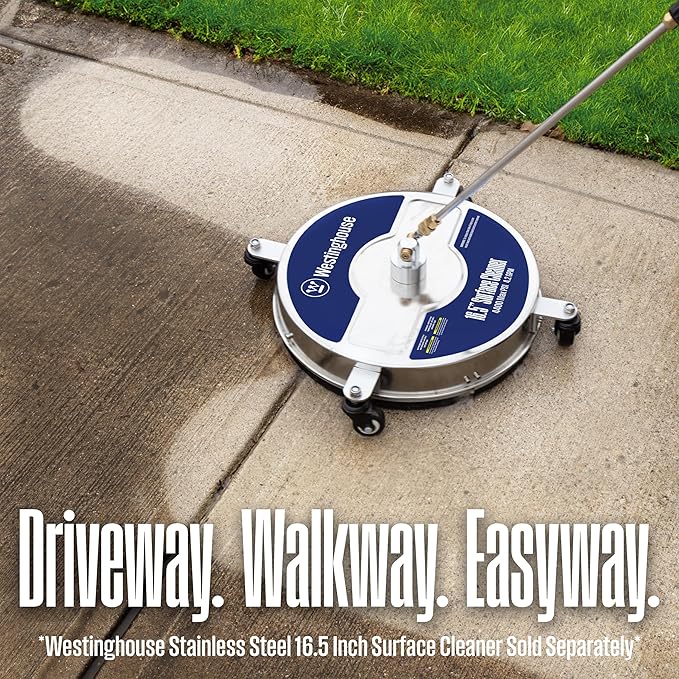 Westinghouse WPX3600 Gas Pressure Washer, 3600 PSI and 2.7 GPM, Onboard Soap Tank, Spray Gun and Wand, 5 Nozzle Set, for Cars/Fences/Driveways/Homes/Patios/Furniture
