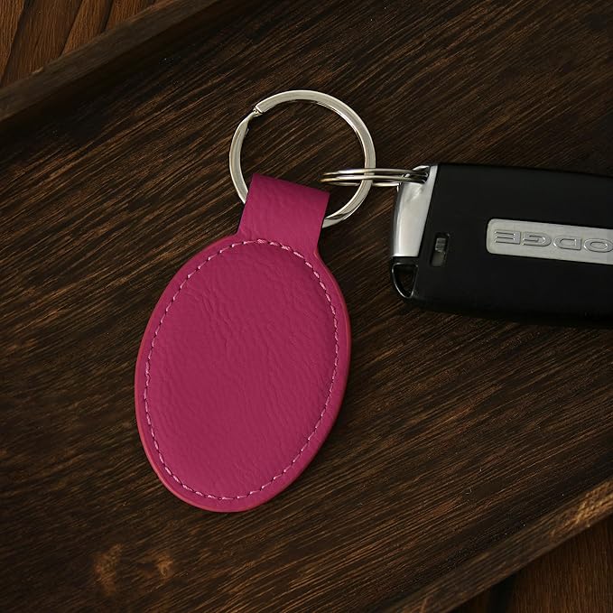 LaserGram Oval Keychain, Water Polo, Personalized Engraving Included