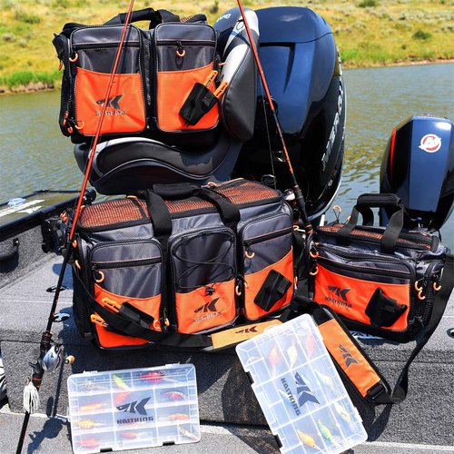 KastKing Fishing Tackle Bags - Saltwater Resistant Storage for All Your Gear - Durable & Spacious