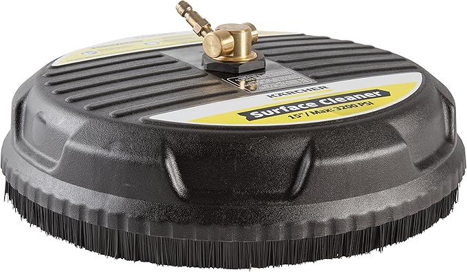 Karcher 15-Inch Pressure Washer Surface Cleaner Attachment, 3200 PSI Rating & American Hydro Clean PLQ25-33B-AHC Stainless Steel Quick Connect Lance, 33"